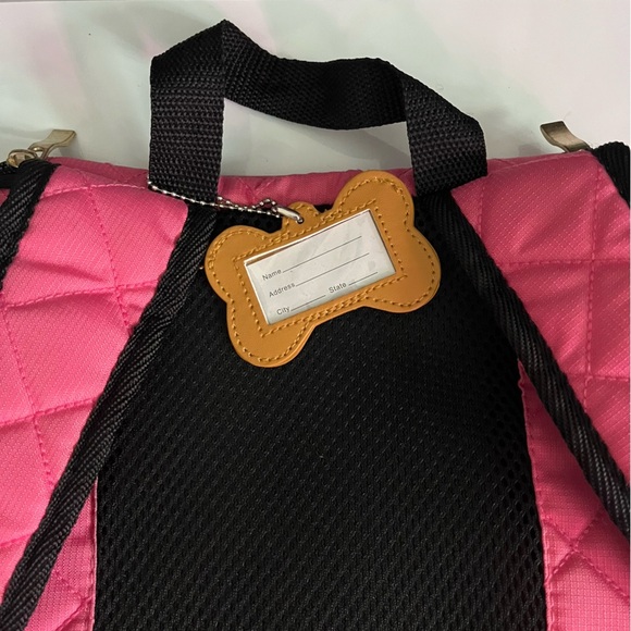 Overland Dog Gear • Pink Quilted Backpack - Picture 4 of 7